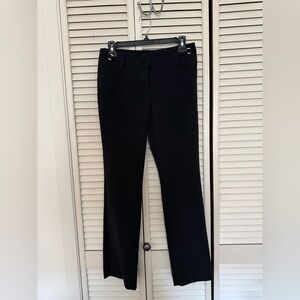 Classic Black Women's Straight Leg Pants